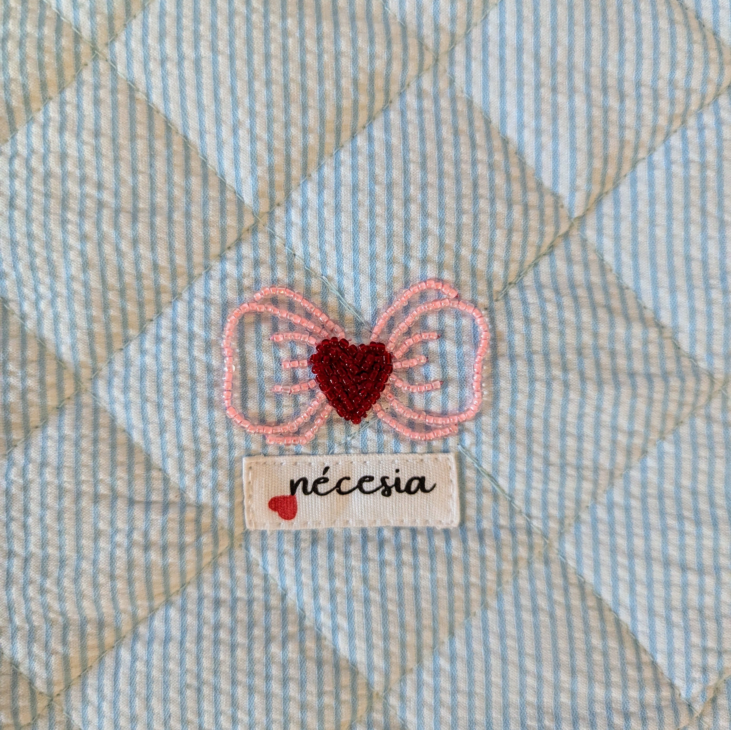 Bowtiful Handbestickte Laptop-Hülle 13“