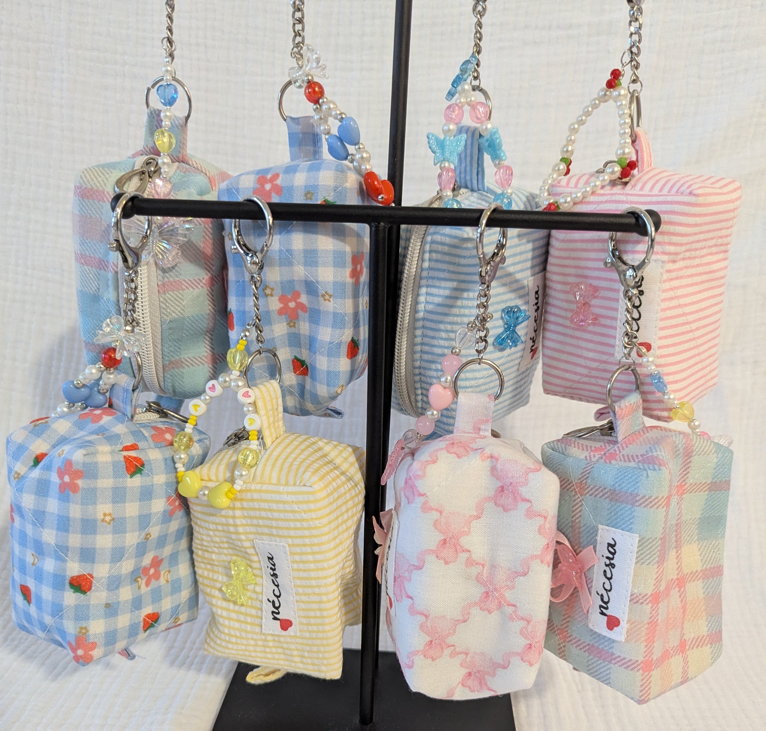 Minitasche mit Schlüsselanhänger