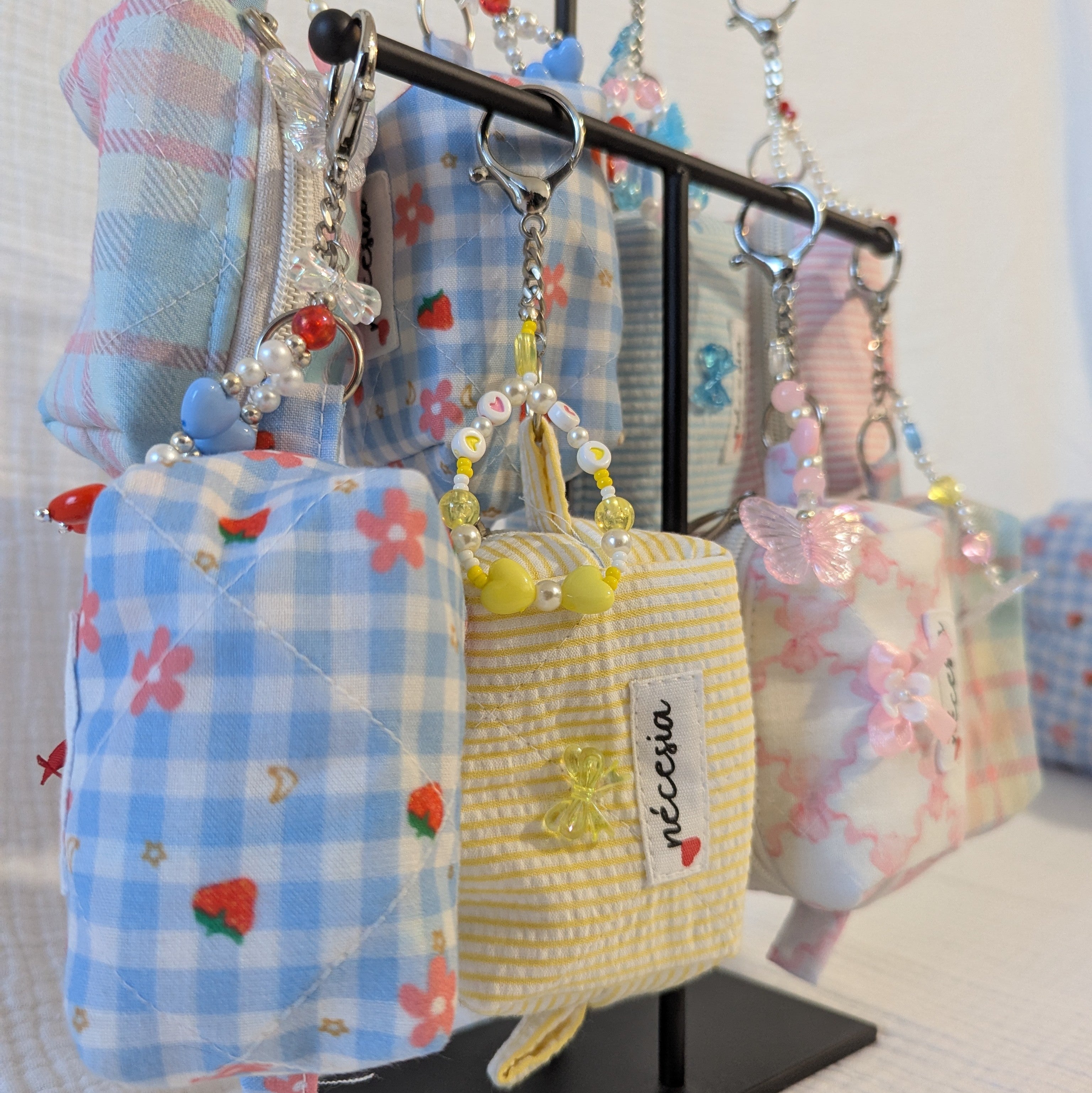 Minitasche mit Schlüsselanhänger